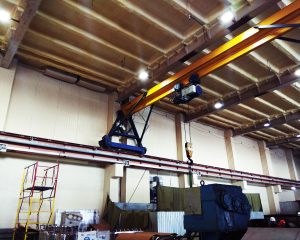 Опорный мостовой кран грузоподъемность 8 пролет 22,5